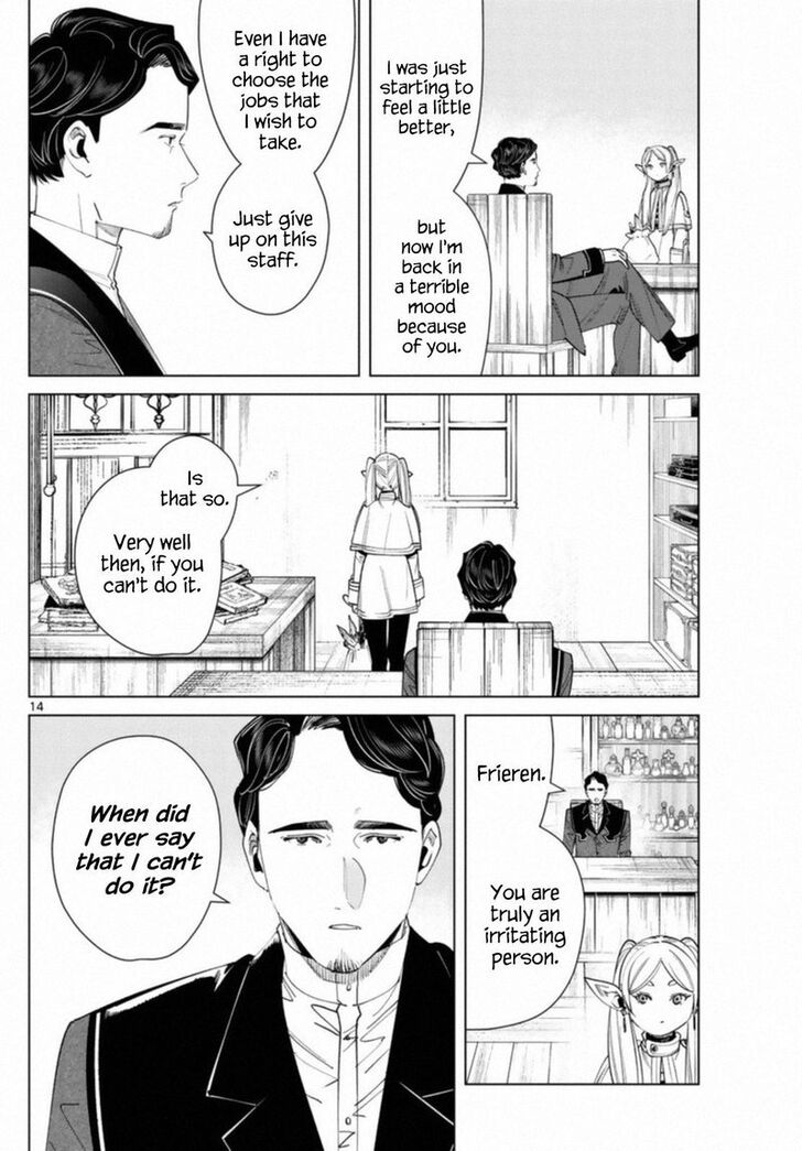 Sousou no Frieren Chapter 56 page 14 - Chapter 56: Fern's Staff
