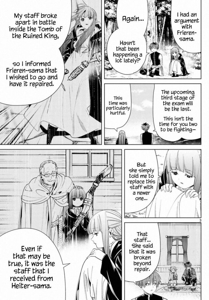 Sousou no Frieren Chapter 56 page 3 - Chapter 56: Fern's Staff
