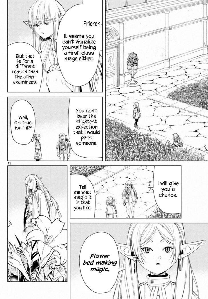 Sousou no Frieren Chapter 57 page 12 - Chapter 57: The Third Exam