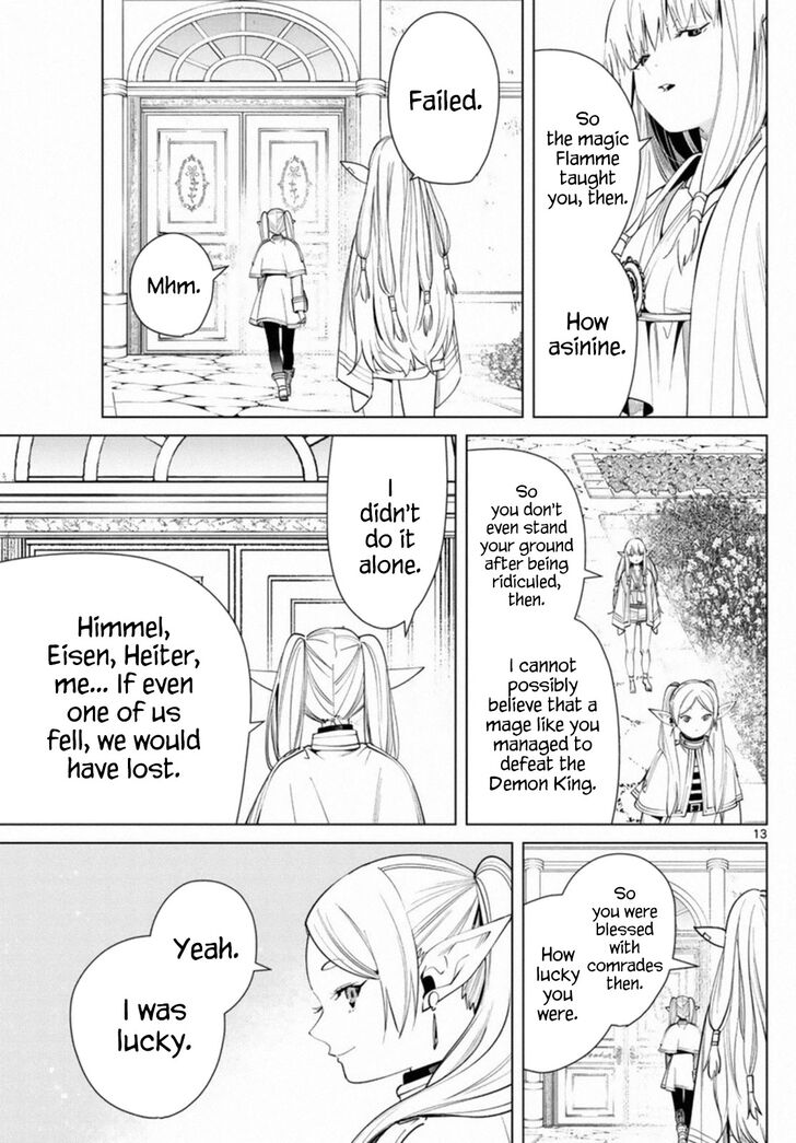 Sousou no Frieren Chapter 57 page 13 - Chapter 57: The Third Exam