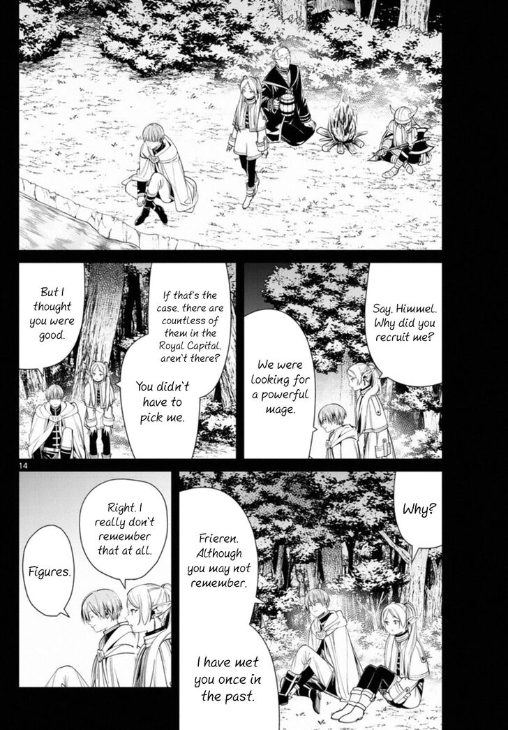 Sousou no Frieren Chapter 57 page 14 - Chapter 57: The Third Exam