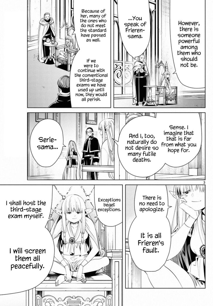 Sousou no Frieren Chapter 57 page 3 - Chapter 57: The Third Exam