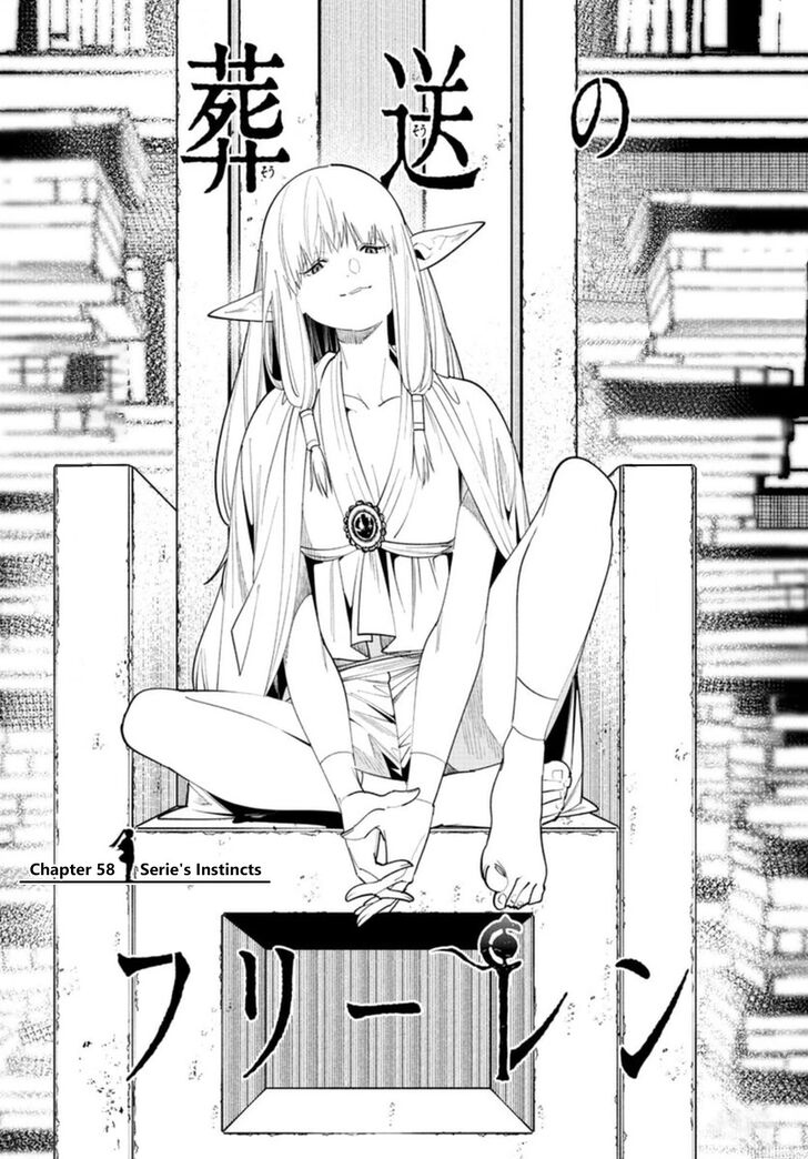 Sousou no Frieren Chapter 58 page 1 - Chapter 58: Serie's Intuition