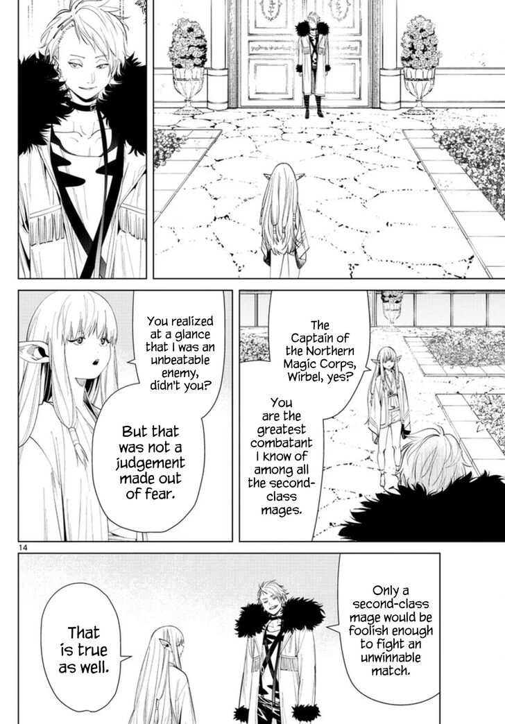 Sousou no Frieren Chapter 58 page 14 - Chapter 58: Serie's Intuition