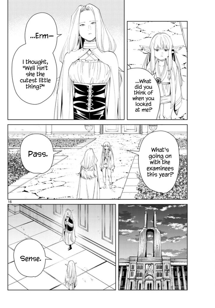 Sousou no Frieren Chapter 58 page 16 - Chapter 58: Serie's Intuition