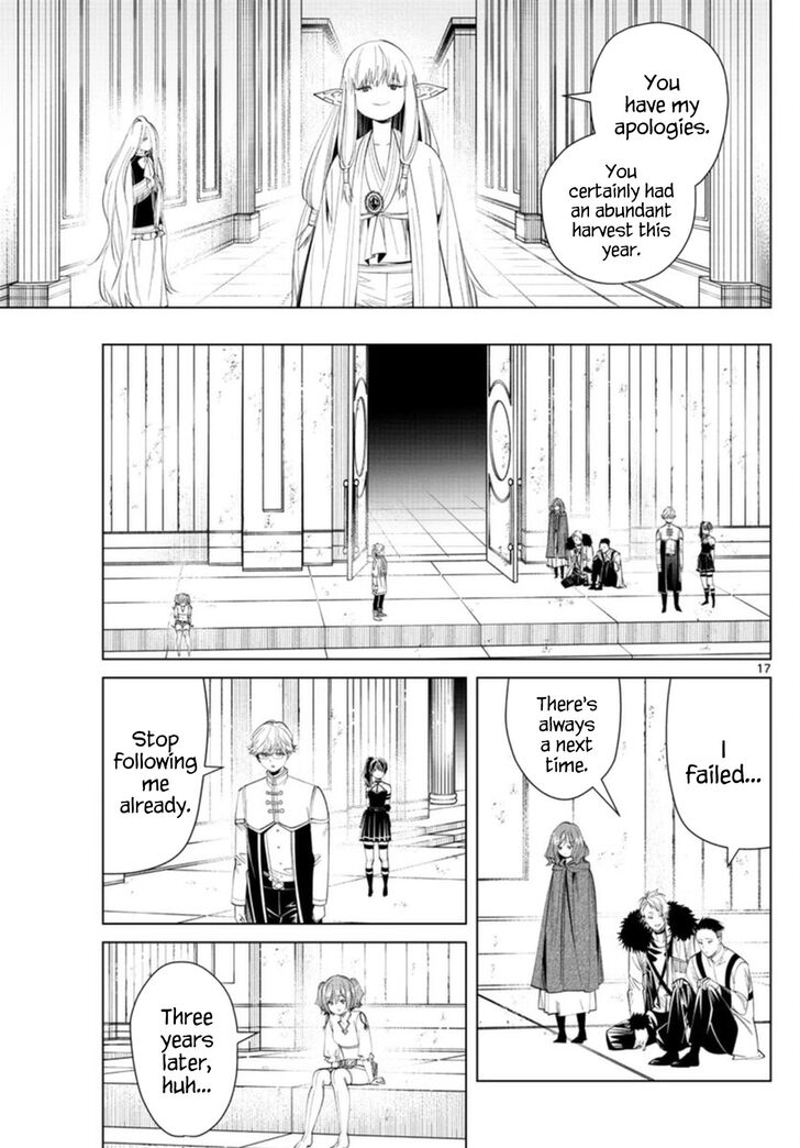 Sousou no Frieren Chapter 58 page 17 - Chapter 58: Serie's Intuition