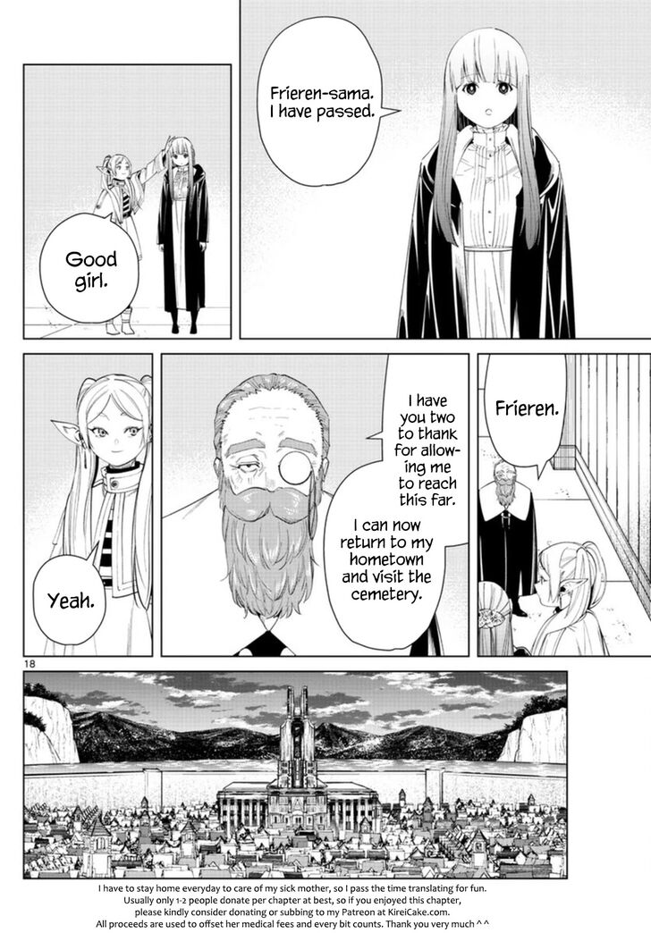Sousou no Frieren Chapter 58 page 18 - Chapter 58: Serie's Intuition