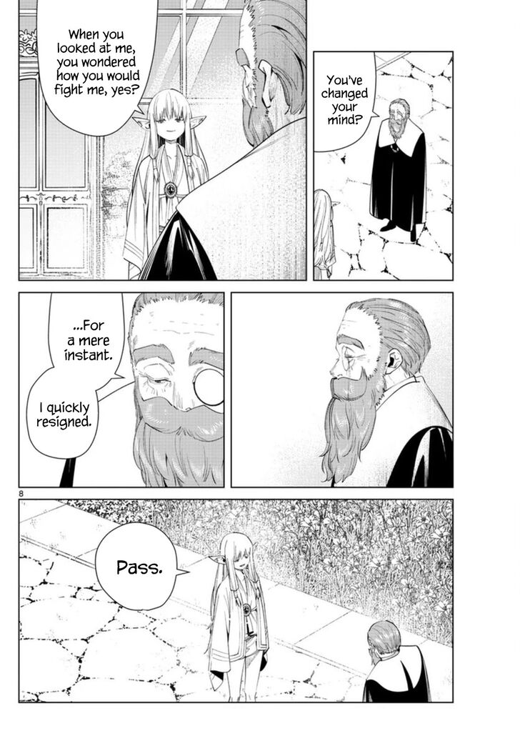 Sousou no Frieren Chapter 58 page 8 - Chapter 58: Serie's Intuition