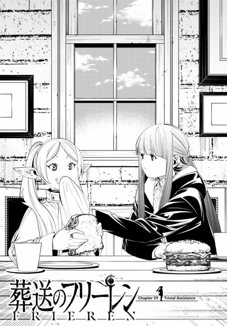 Sousou no Frieren Chapter 59 page 1 - Chapter 59: With a Little Help