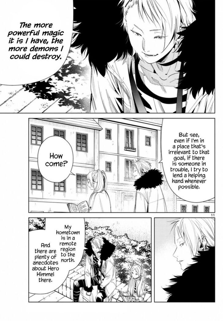 Sousou no Frieren Chapter 59 page 11 - Chapter 59: With a Little Help
