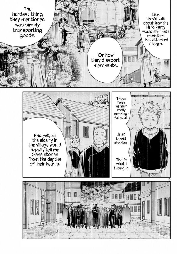 Sousou no Frieren Chapter 59 page 13 - Chapter 59: With a Little Help