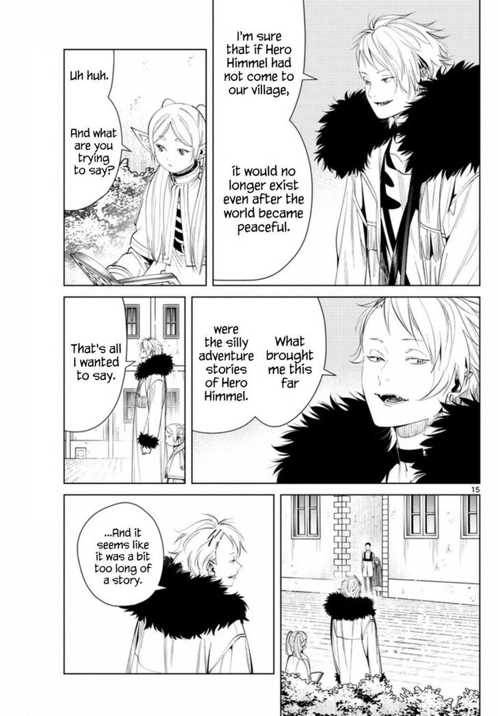 Sousou no Frieren Chapter 59 page 15 - Chapter 59: With a Little Help