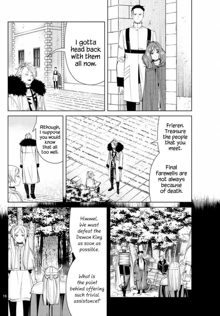 Sousou no Frieren Chapter 59 page 16 - Chapter 59: With a Little Help
