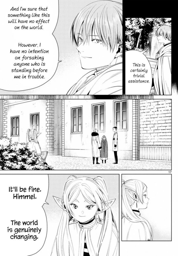 Sousou no Frieren Chapter 59 page 17 - Chapter 59: With a Little Help