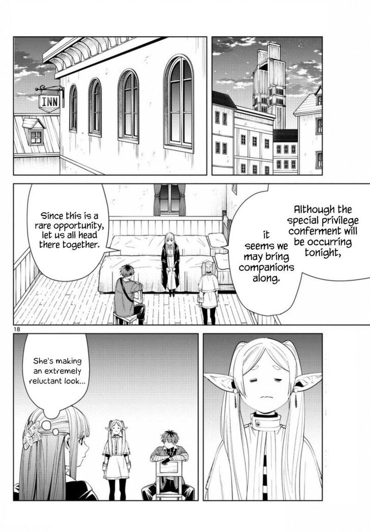 Sousou no Frieren Chapter 59 page 18 - Chapter 59: With a Little Help