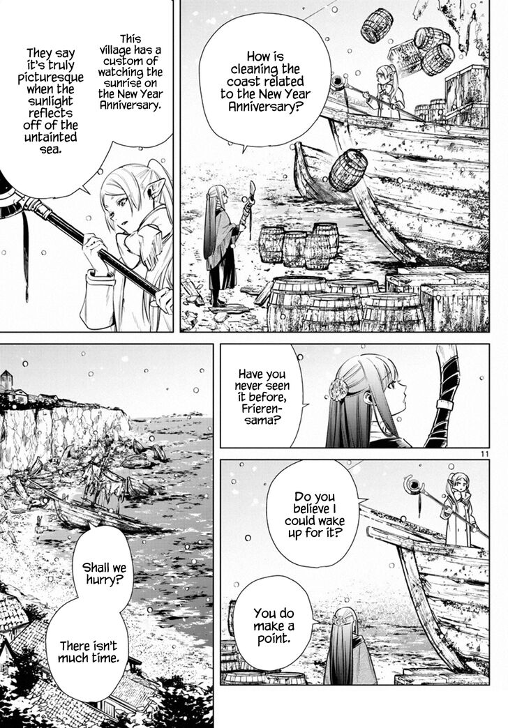 Sousou no Frieren Chapter 6 page 11 - Chapter 6: New Year's Festival