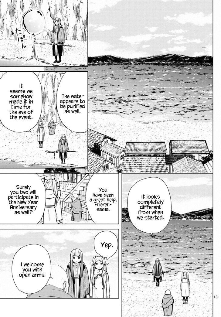 Sousou no Frieren Chapter 6 page 13 - Chapter 6: New Year's Festival