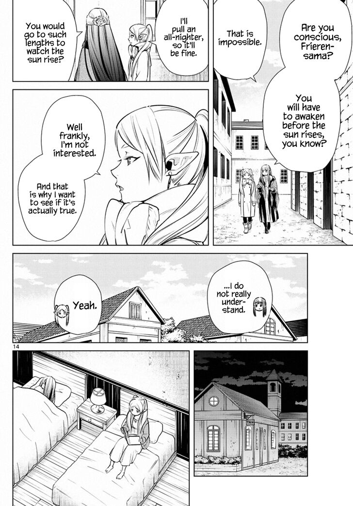 Sousou no Frieren Chapter 6 page 14 - Chapter 6: New Year's Festival