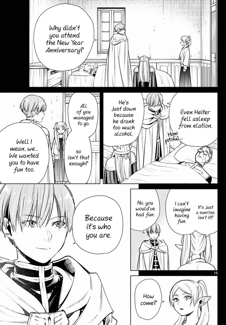 Sousou no Frieren Chapter 6 page 15 - Chapter 6: New Year's Festival