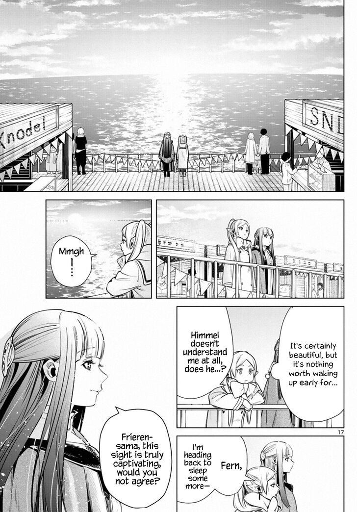 Sousou no Frieren Chapter 6 page 17 - Chapter 6: New Year's Festival