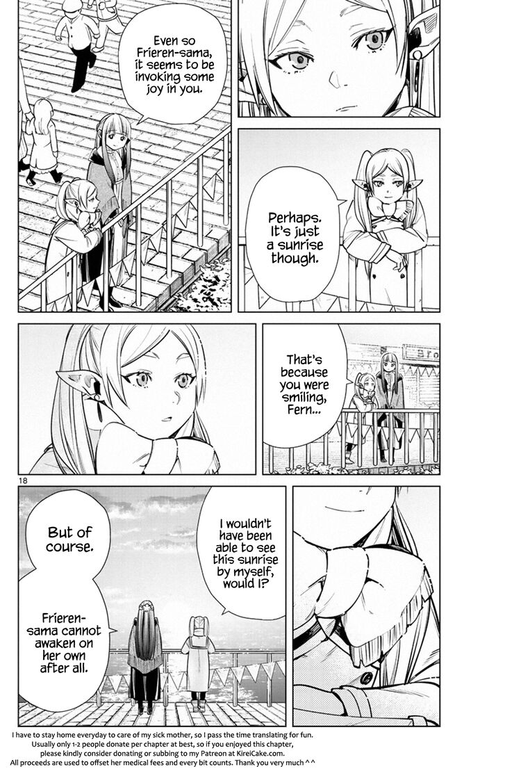 Sousou no Frieren Chapter 6 page 18 - Chapter 6: New Year's Festival