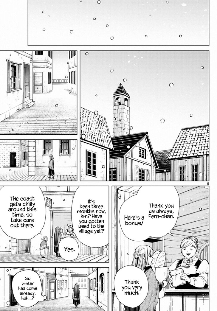 Sousou no Frieren Chapter 6 page 5 - Chapter 6: New Year's Festival
