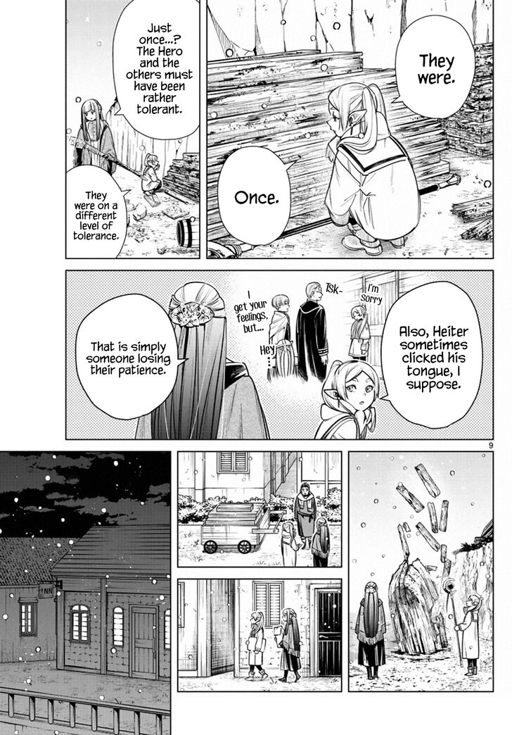 Sousou no Frieren Chapter 6 page 9 - Chapter 6: New Year's Festival