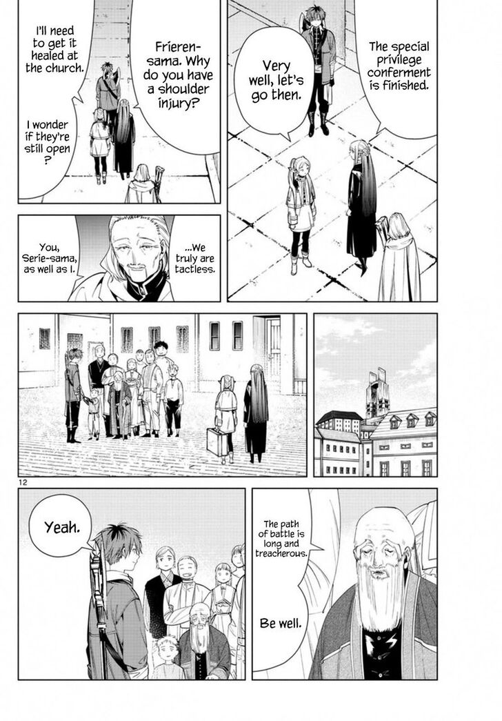 Sousou no Frieren Chapter 60 page 12 - Chapter 60: Departure and Farewell