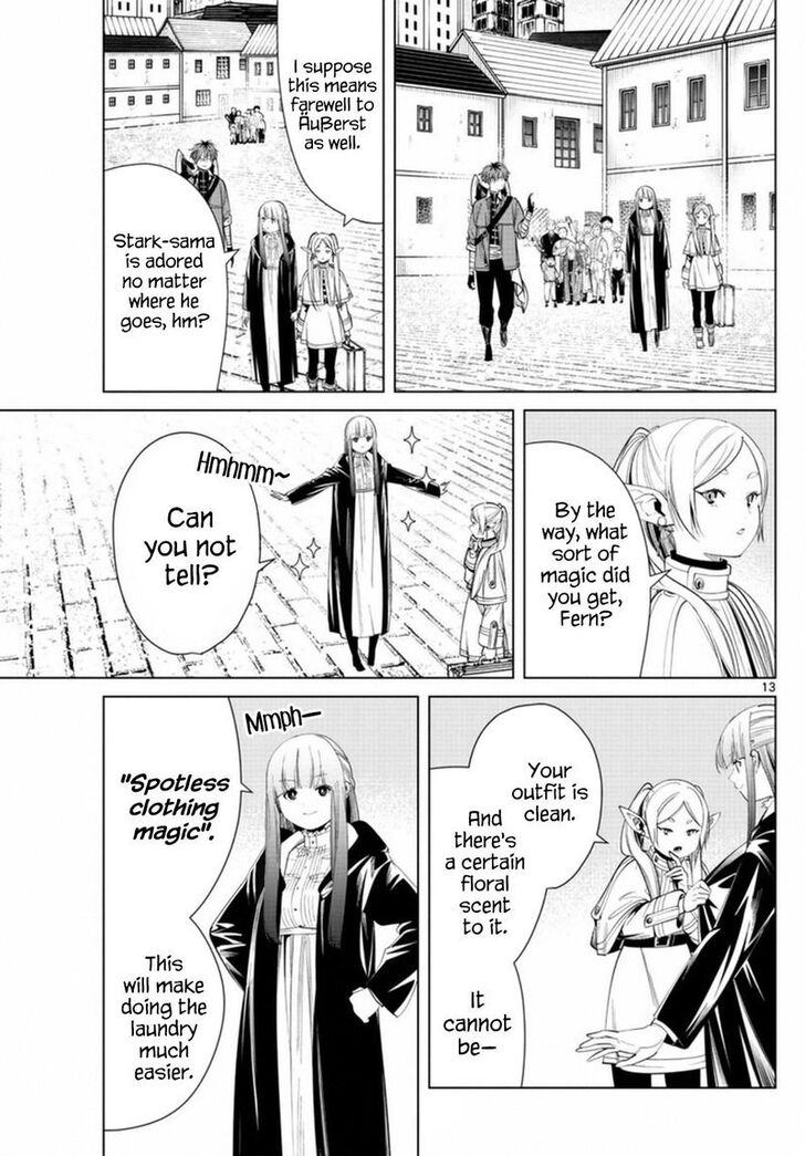 Sousou no Frieren Chapter 60 page 13 - Chapter 60: Departure and Farewell