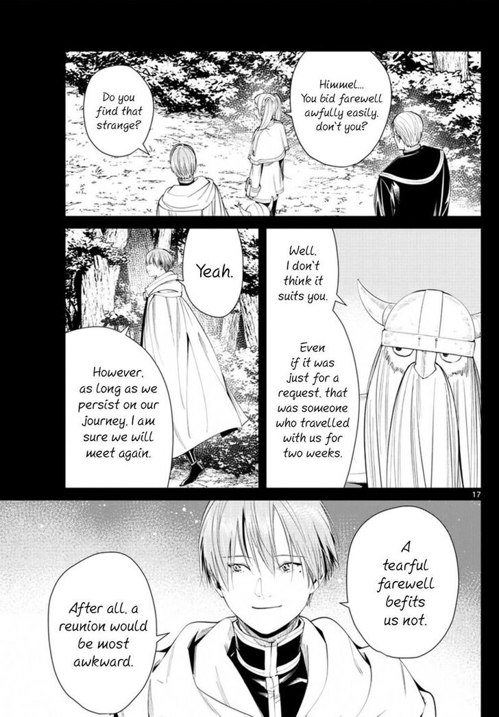 Sousou no Frieren Chapter 60 page 17 - Chapter 60: Departure and Farewell