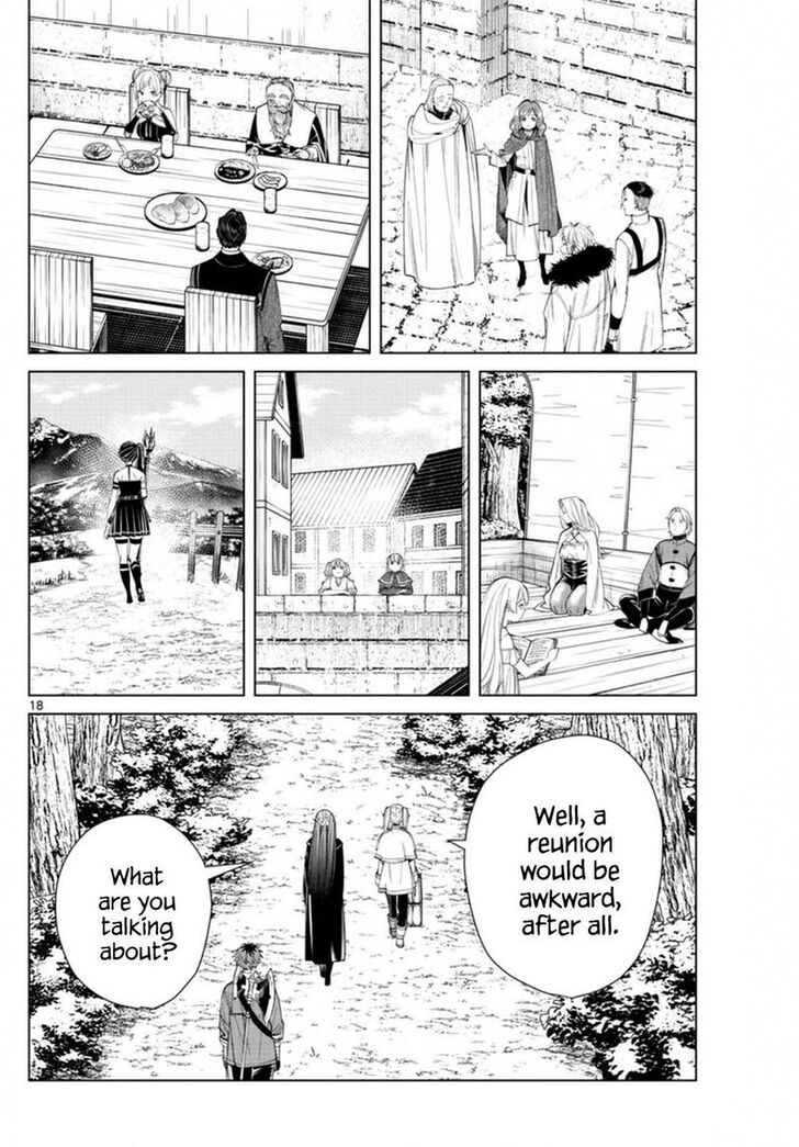 Sousou no Frieren Chapter 60 page 18 - Chapter 60: Departure and Farewell