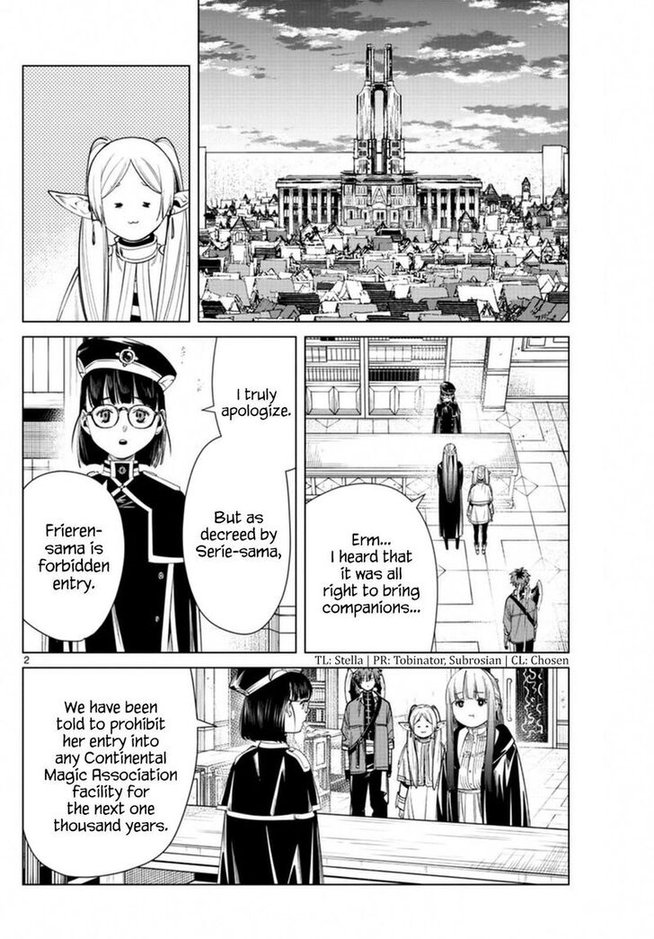 Sousou no Frieren Chapter 60 page 2 - Chapter 60: Departure and Farewell