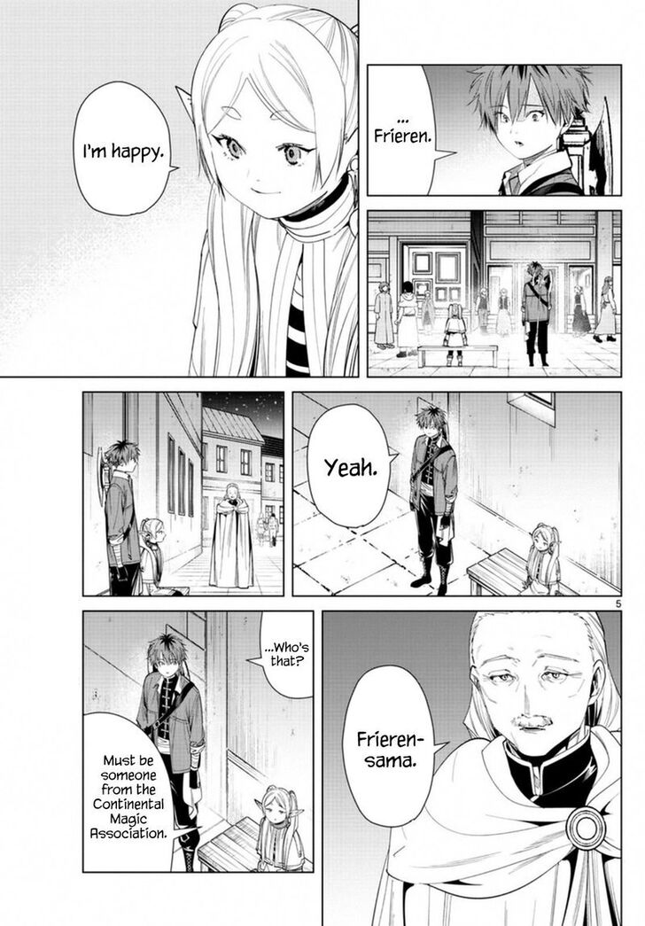 Sousou no Frieren Chapter 60 page 5 - Chapter 60: Departure and Farewell