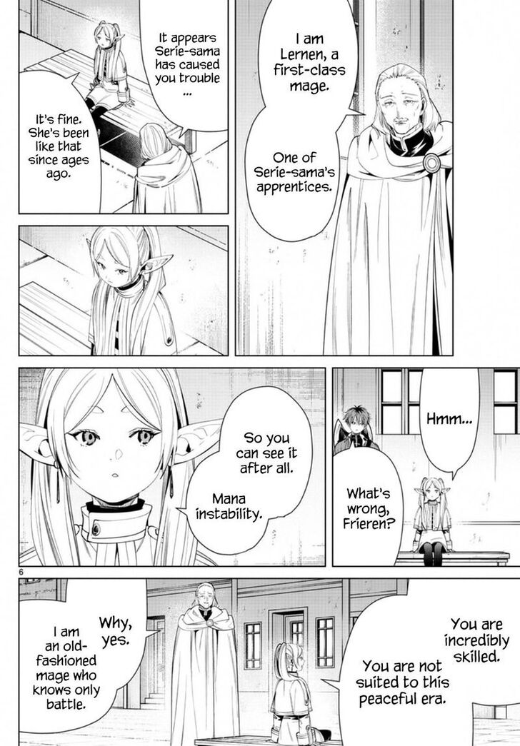 Sousou no Frieren Chapter 60 page 6 - Chapter 60: Departure and Farewell