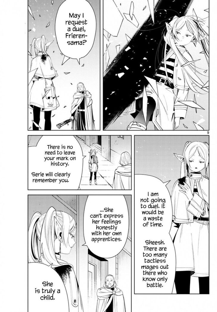 Sousou no Frieren Chapter 60 page 9 - Chapter 60: Departure and Farewell