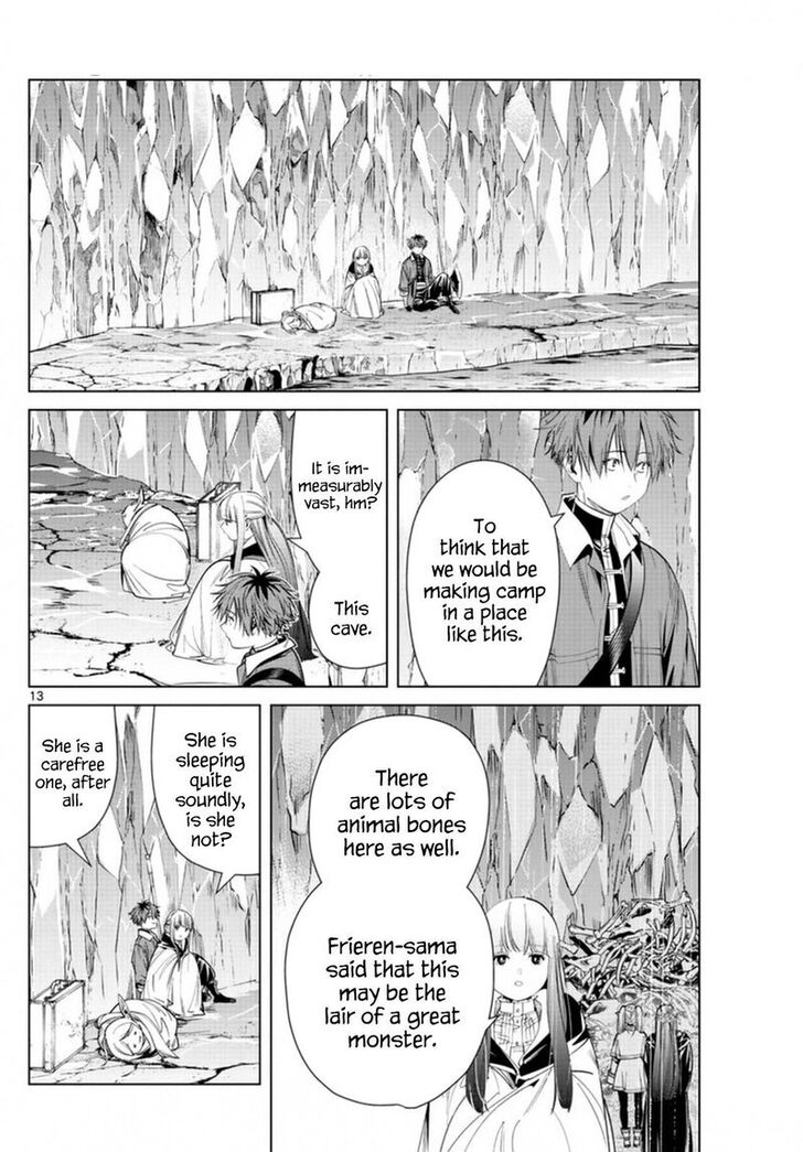 Sousou no Frieren Chapter 61 page 12 - Chapter 61: Magic-Nullifying Crystal