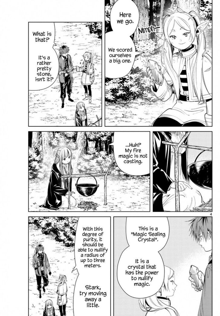 Sousou no Frieren Chapter 61 page 3 - Chapter 61: Magic-Nullifying Crystal