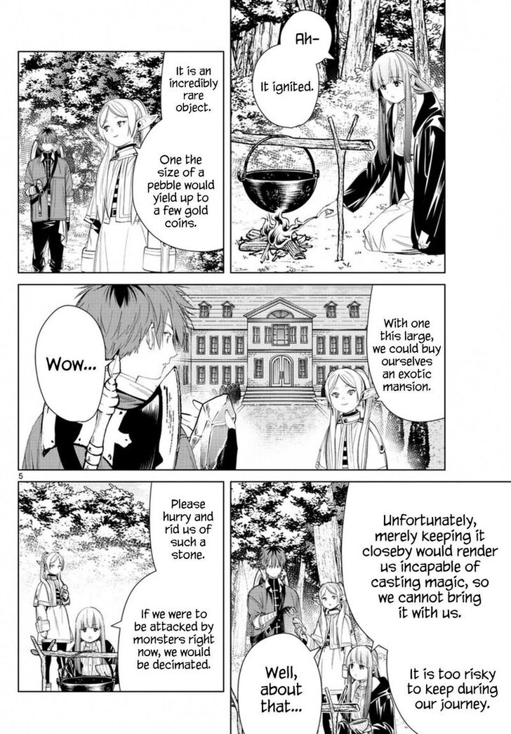 Sousou no Frieren Chapter 61 page 4 - Chapter 61: Magic-Nullifying Crystal