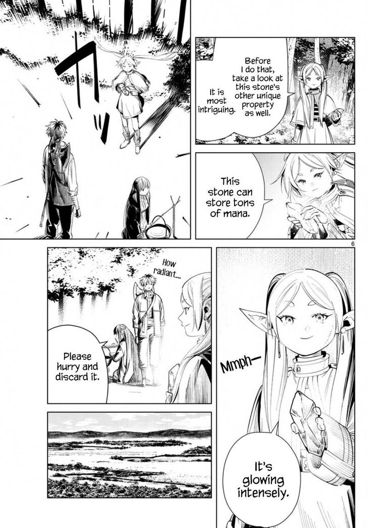 Sousou no Frieren Chapter 61 page 5 - Chapter 61: Magic-Nullifying Crystal