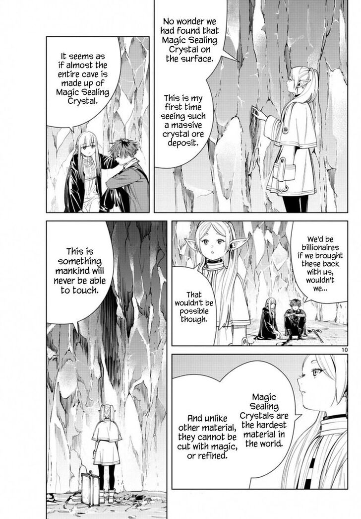 Sousou no Frieren Chapter 61 page 9 - Chapter 61: Magic-Nullifying Crystal