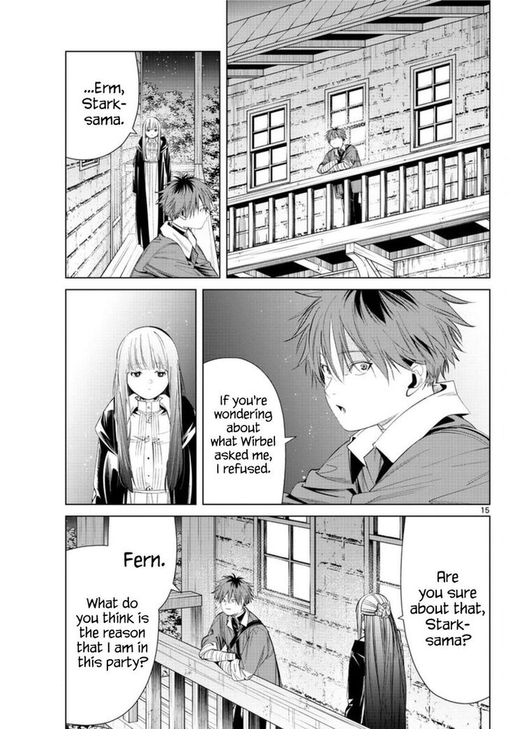 Sousou no Frieren Chapter 62 page 15 - Chapter 62: Why I Set Out on This Journey