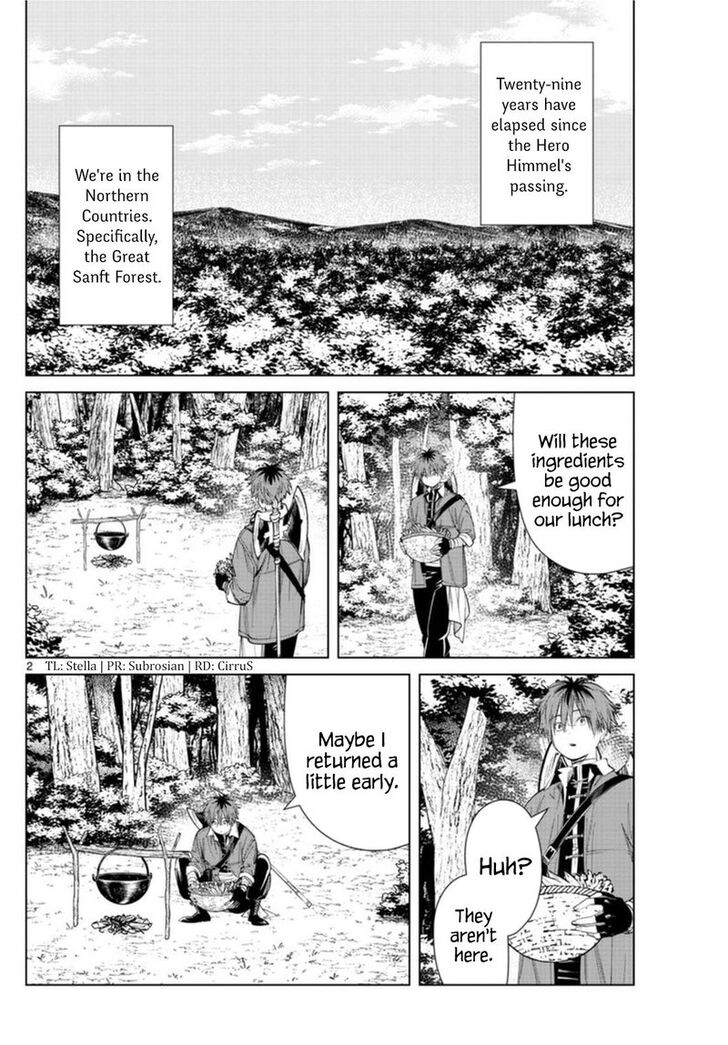 Sousou no Frieren Chapter 62 page 2 - Chapter 62: Why I Set Out on This Journey
