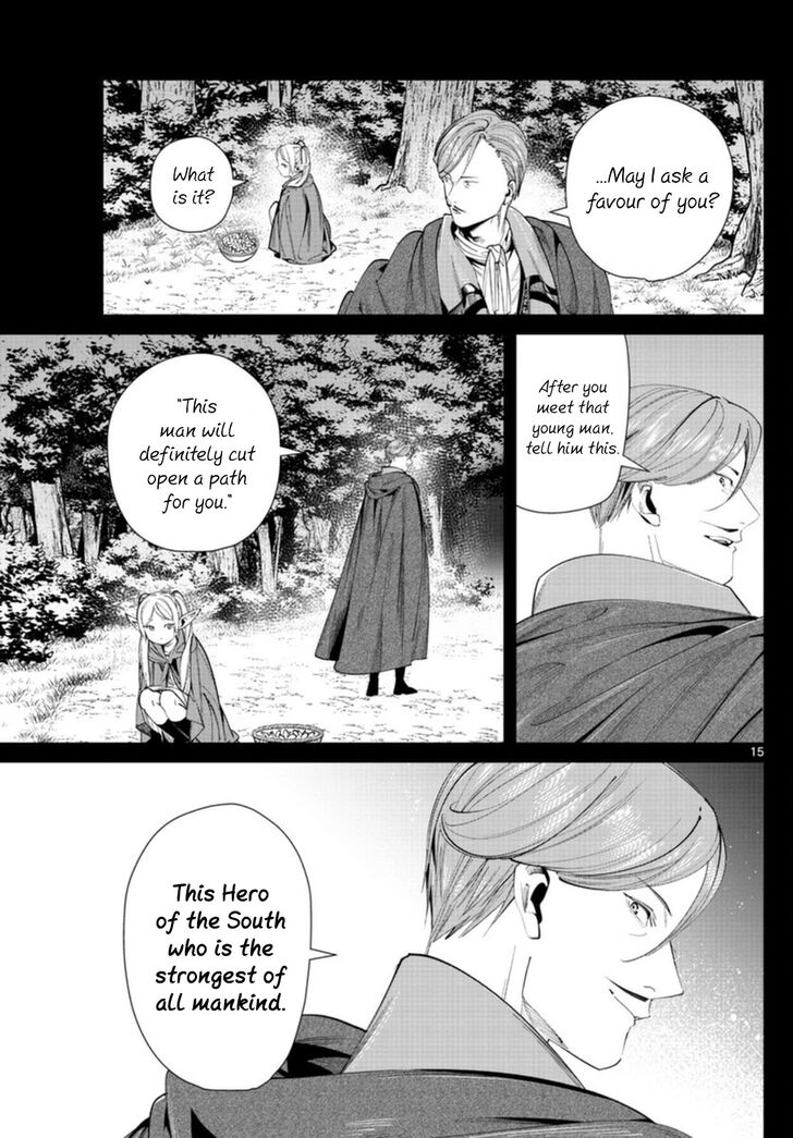 Sousou no Frieren Chapter 63 page 17 - Chapter 63: The Hero of the South