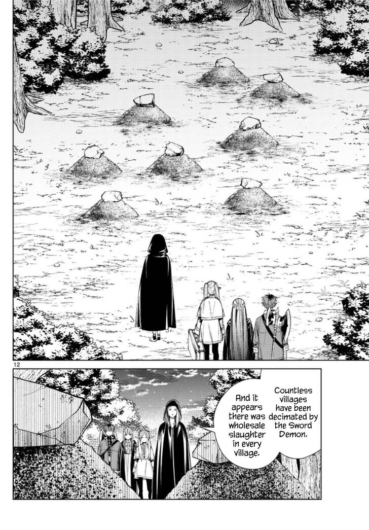 Sousou no Frieren Chapter 64 page 12 - Chapter 64: The Demon with a Sword