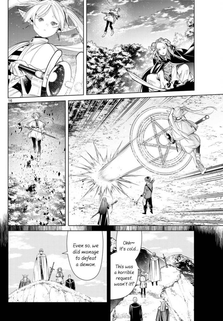 Sousou no Frieren Chapter 64 page 16 - Chapter 64: The Demon with a Sword