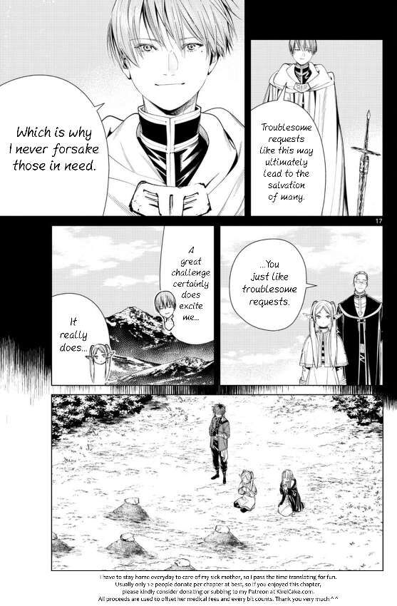 Sousou no Frieren Chapter 64 page 17 - Chapter 64: The Demon with a Sword