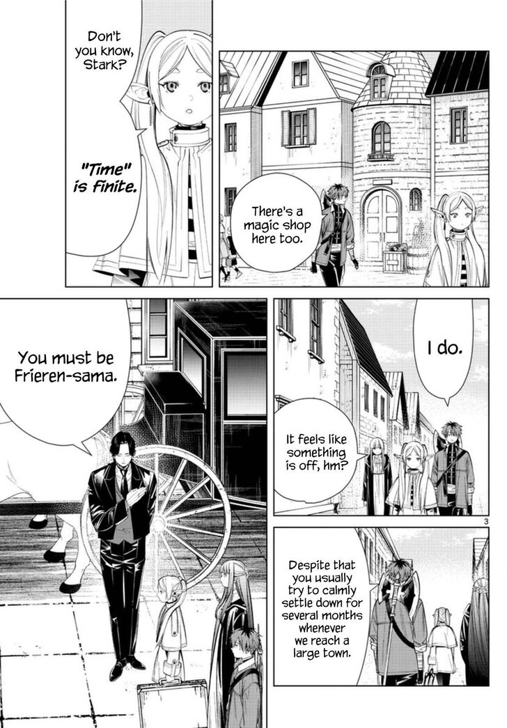 Sousou no Frieren Chapter 64 page 3 - Chapter 64: The Demon with a Sword