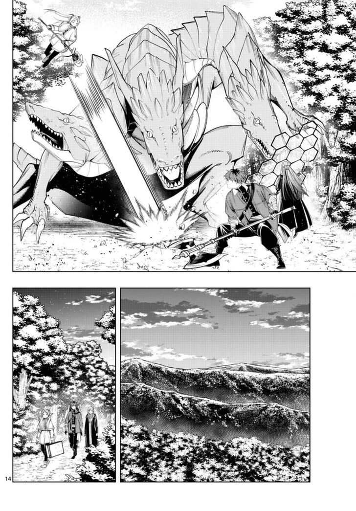 Sousou no Frieren Chapter 65 page 14 - Chapter 65: The Secret Hot Spring of the Etwas Mountains