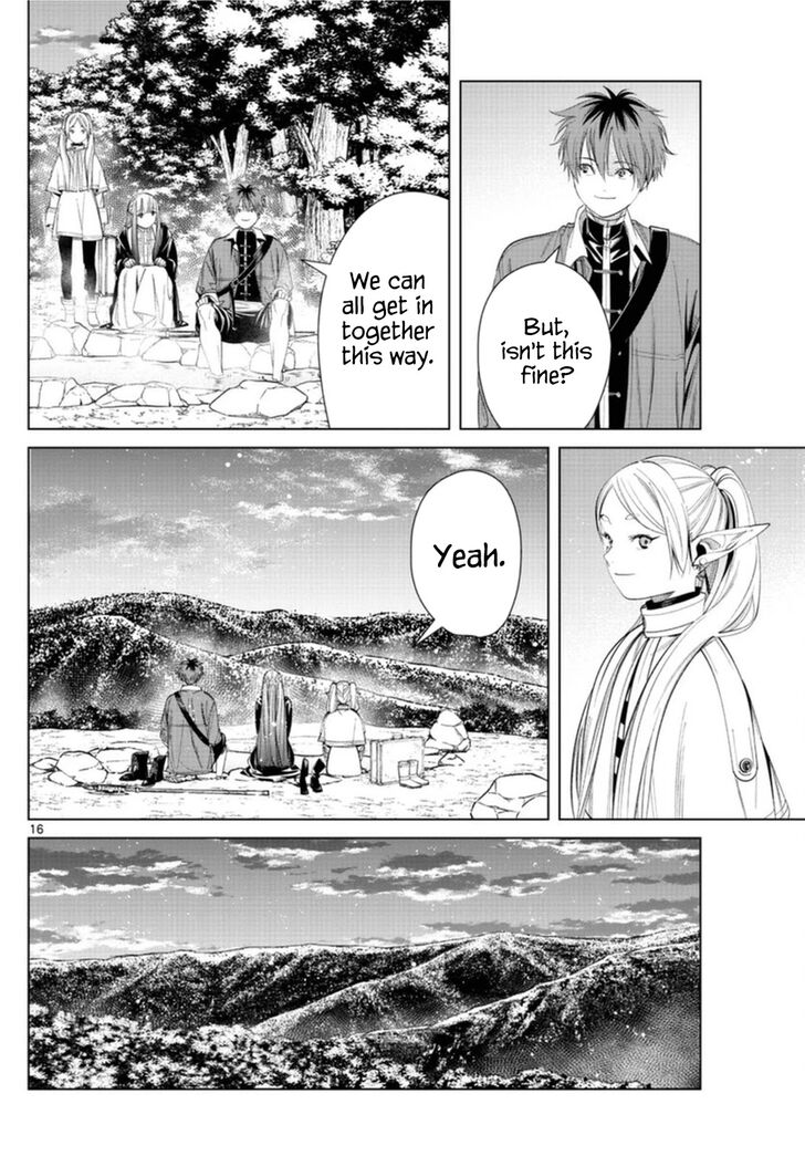 Sousou no Frieren Chapter 65 page 16 - Chapter 65: The Secret Hot Spring of the Etwas Mountains