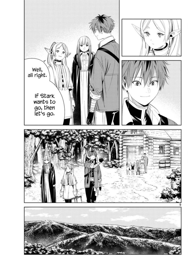Sousou no Frieren Chapter 65 page 9 - Chapter 65: The Secret Hot Spring of the Etwas Mountains